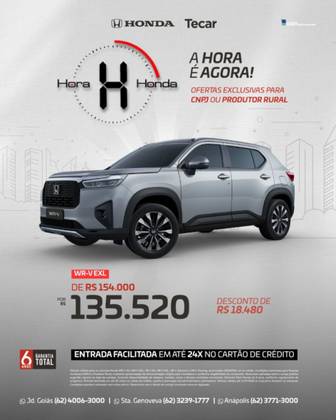 HONDA WR-V 1.5 i-VTEC FLEX EXL CVT HONDA WR-V 1.5 i-VTEC FLEX EXL CVT